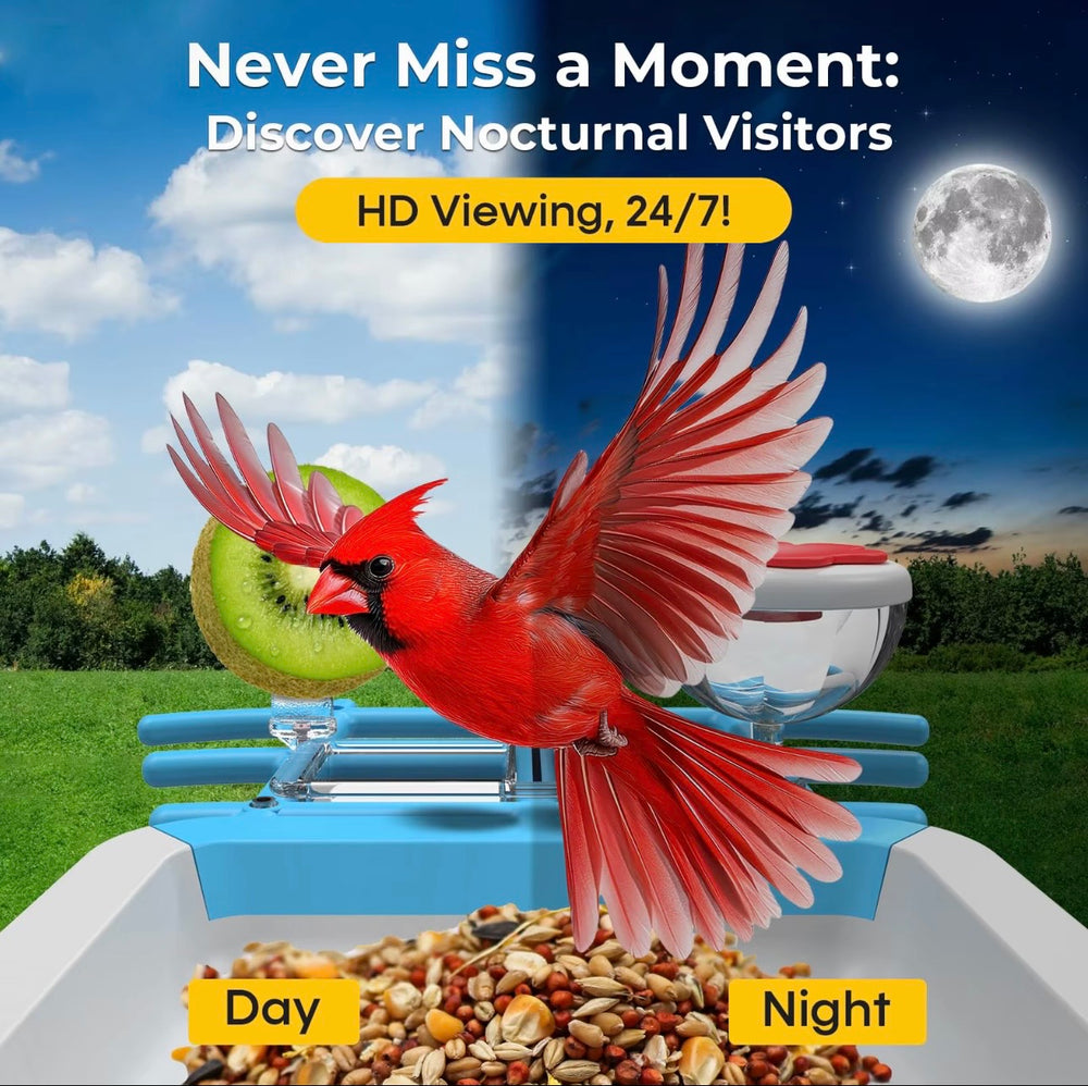 BackyardBirdHQ™ Smart Bird Feeder